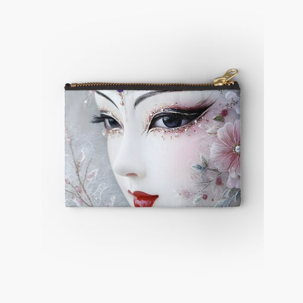 Item preview, Elegant Artistry of a Beautiful Masked Face Design designed and sold by Artessie.