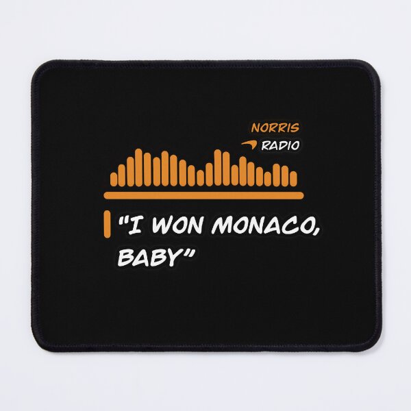 Item preview, Formula one radio, F1, Lando Norris wins Monaco GP 2025, McLaren  designed and sold by Formalu_1.