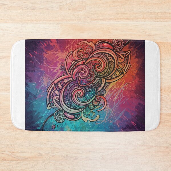 Item preview, Colorful tatoo background  designed and sold by Gihan57.