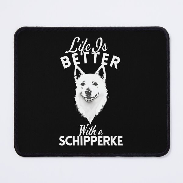 Item preview, Life Is Better With a Schipperke – Minimalist Belgian Dog Design designed and sold by GoodyPaws.