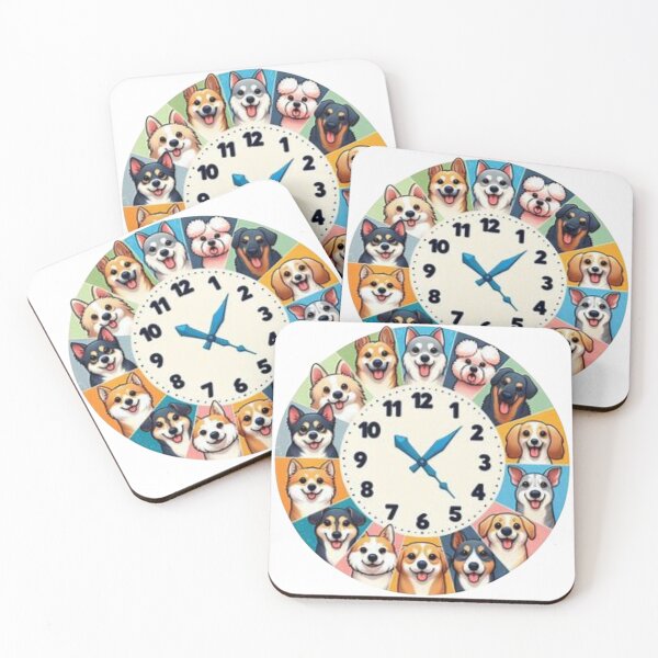Item preview, Dog Pattern Home Decor Watch designed and sold by Iuqiune.