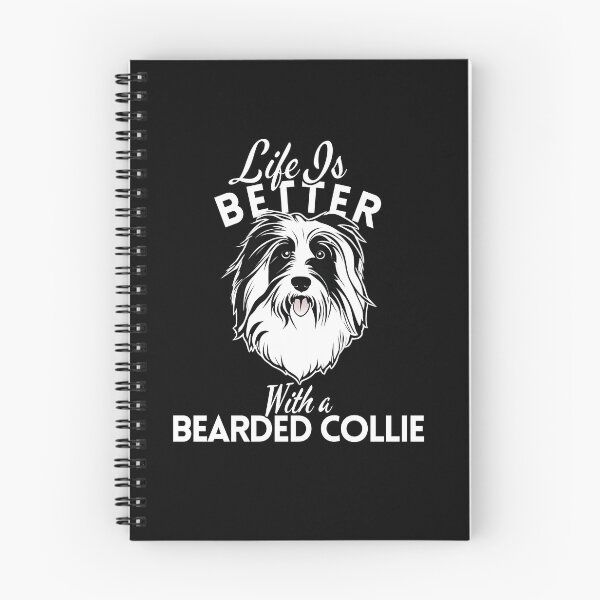 Item preview, Life Is Better With a Bearded Collie – Minimalist Herding Dog Design designed and sold by GoodyPaws.