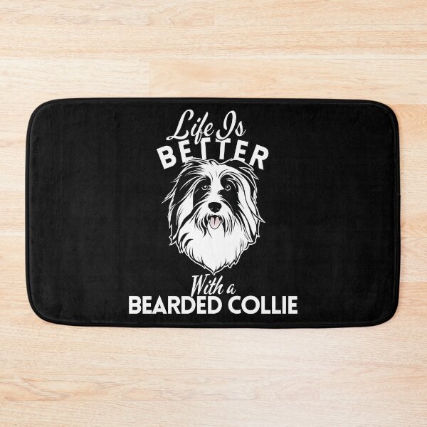 Item preview, Life Is Better With a Bearded Collie – Minimalist Herding Dog Design designed and sold by GoodyPaws.
