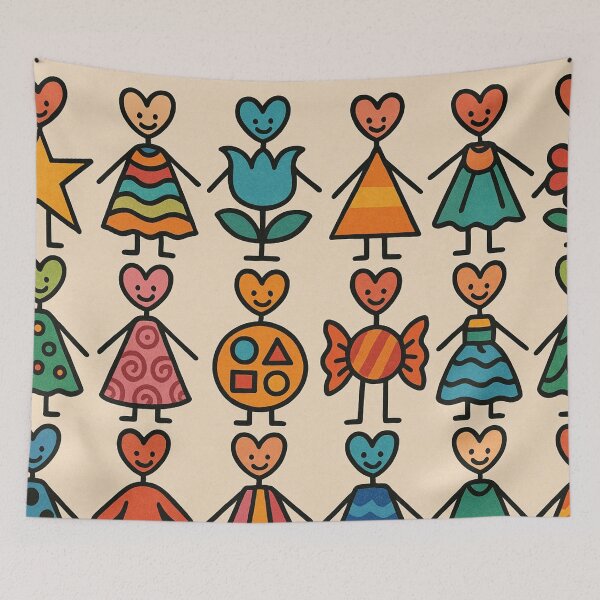 Item preview, Creative variety in colors in the children's room designed and sold by Sigtrix.