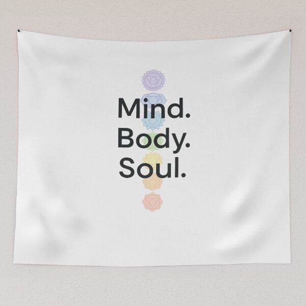 Item preview, Mind. Body. Soul. – Chakra Alignment Design designed and sold by PrintHorizonD.