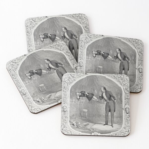 Item preview, Vintage antique Magic Magician Conjuring illusionist poster art designed and sold by Vintage Designs +.