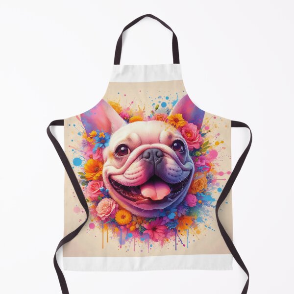 Item preview, Charming Frenchie and Blossoms designed and sold by Cuddle critters.
