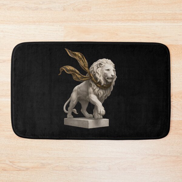 Item preview, Marble Runway Lion. Animal Fashion. designed and sold by Shoot-The-Moon.