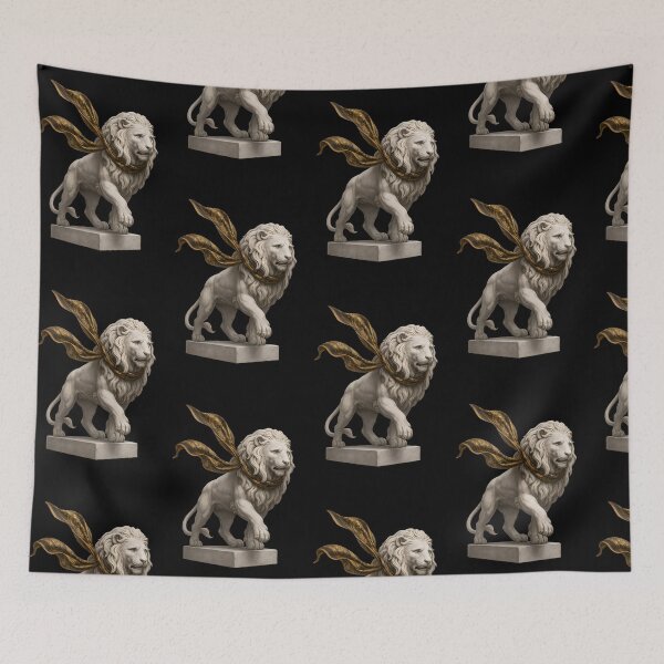 Item preview, Marble Runway Lion. Animal Fashion. designed and sold by Shoot-The-Moon.