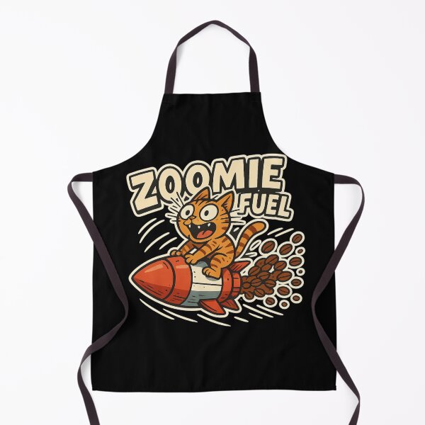 Item preview, Zoomie Fuel – Caffeine-Powered Cat on a Mission designed and sold by sekrecja.