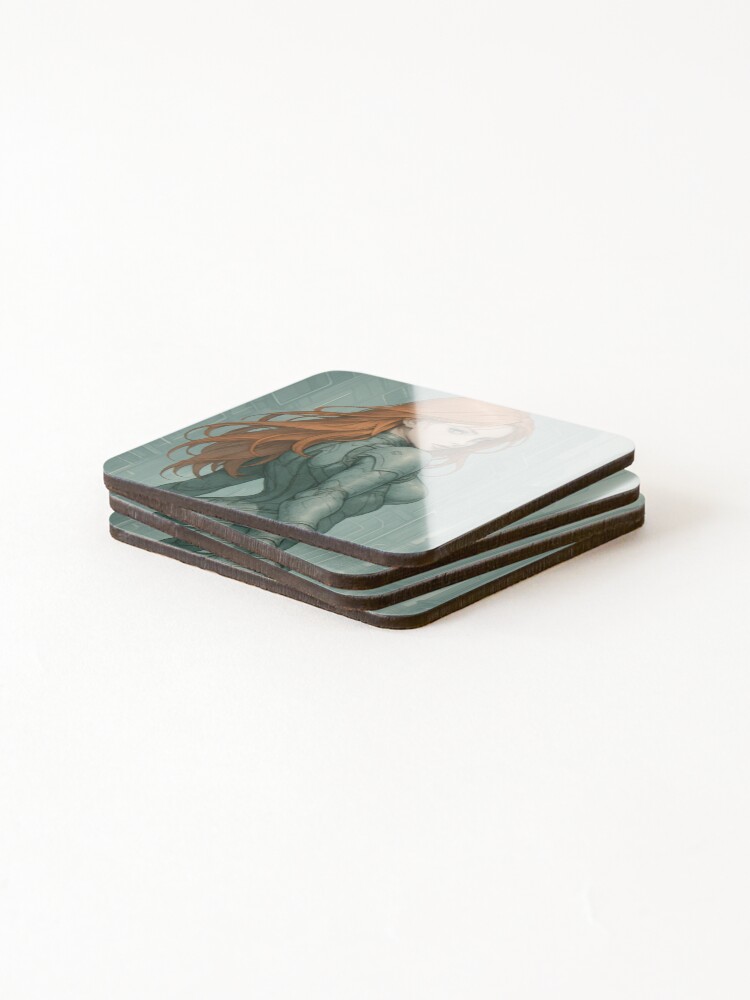 Thumbnail 4 of 5, Coasters (Set of 4), Come With Me designed and sold by Rheves.