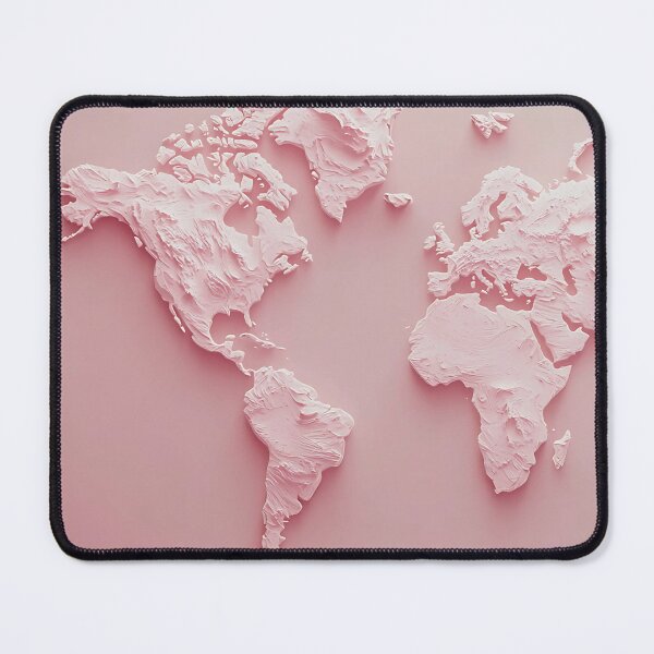 Item preview, Pastel World Map with Soft Texture designed and sold by MatvHelen.