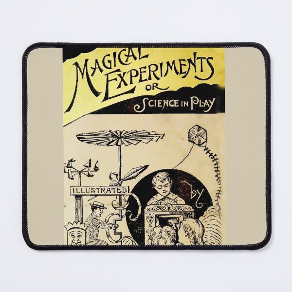 Item preview, Magical Experiments Science at Play vintage book cover designed and sold by Vintage Designs +.