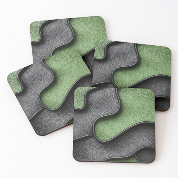 Item preview, Serpentine Leather designed and sold by Kaleidoscope Print.