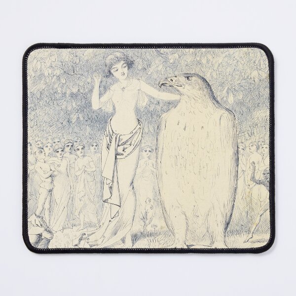 Item preview, Please don't tell the singing birds - Charles Altamont Doyle (1832 – 1893) designed and sold by Vintage Designs +.