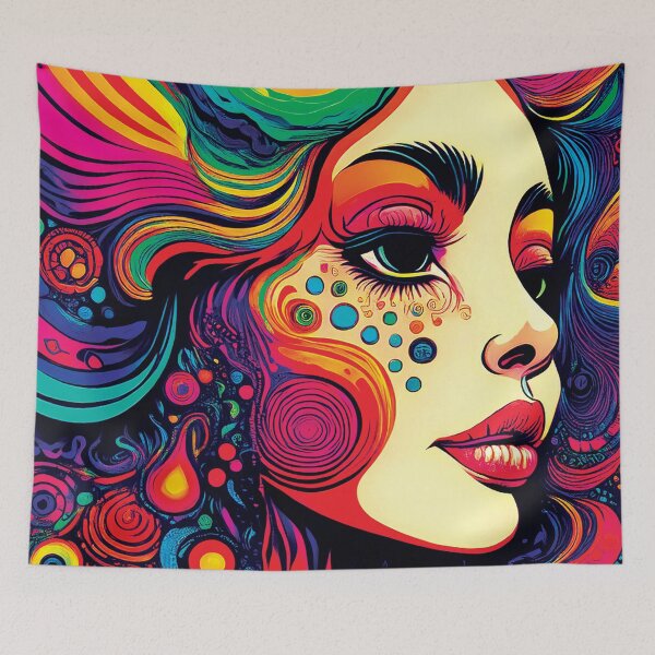 Item preview, 1969 A Polychromatic Phantasmagoria designed and sold by CharlottePlaceArt.