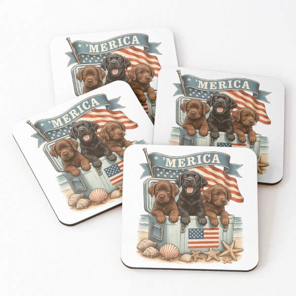 Item preview, Patriotic Labrador,Fourth of July designed and sold by Embkinshop.