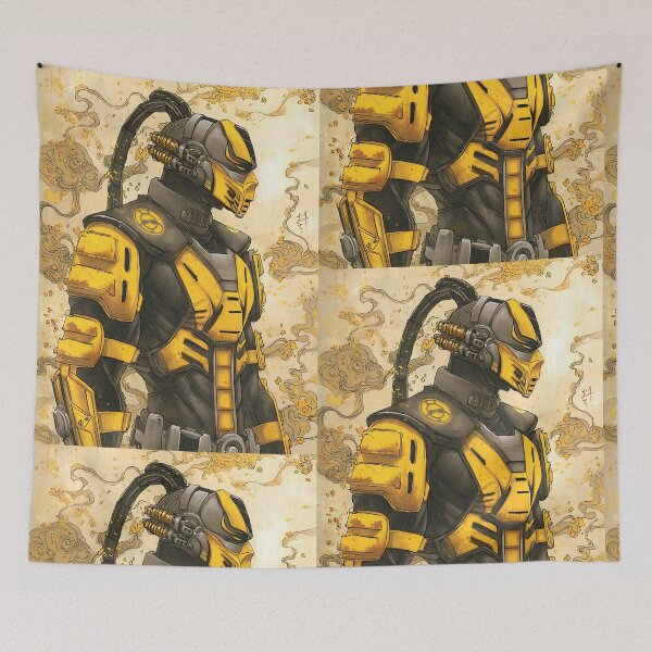 Item preview, Cyrax Mortal Kombat designed and sold by bapupa.