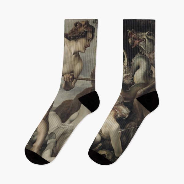 Item preview, Cadmus Slaying the Dragon, 1618-1639 - Reinhold Timm designed and sold by Vintage Designs +.