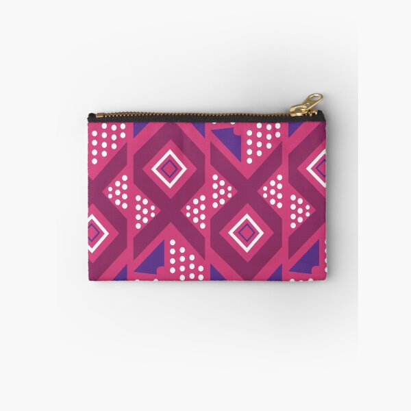 Item preview, Bogolan traditional African pink fabric designed and sold by Wolagno.