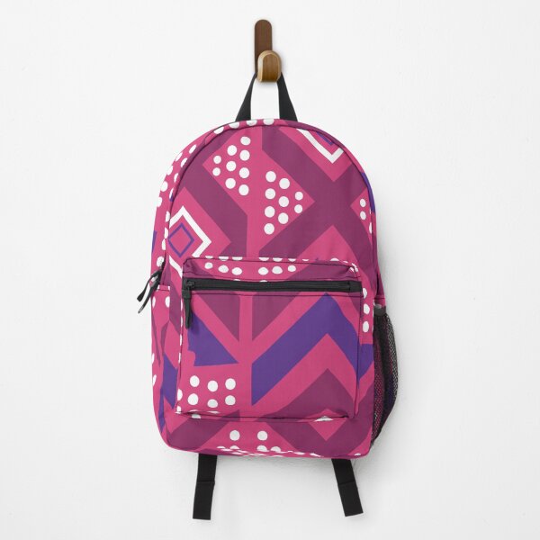 Item preview, Bogolan traditional African pink fabric designed and sold by Wolagno.
