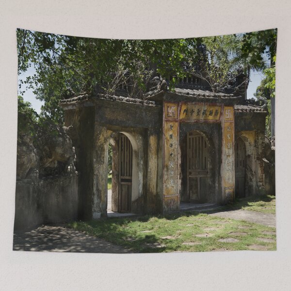 Item preview, Ancient carved portal of a Vietnamese pagoda designed and sold by franck380.