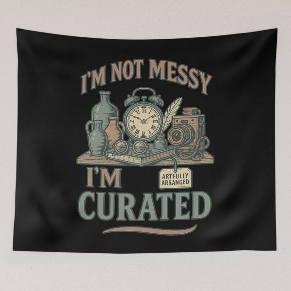 Item preview, Antique Collector Messy Curated designed and sold by LuminOrb.