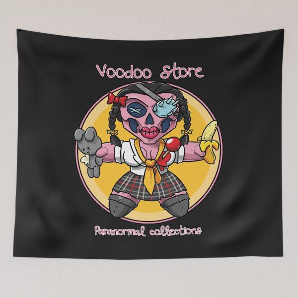 Item preview, Voodoo Japanese Schoolgirl Doll designed and sold by Voodoo Store Paranormal Collections.