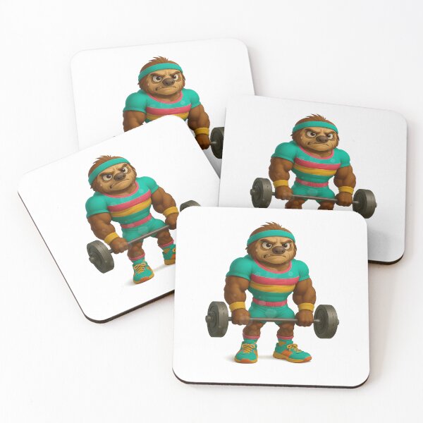 Item preview, Sid the swole sloth designed and sold by AndrewD.