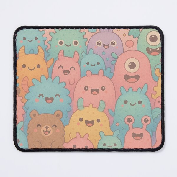 Item preview, Monster Mingle: Pastel Party Edition designed and sold by Design Delinquent.