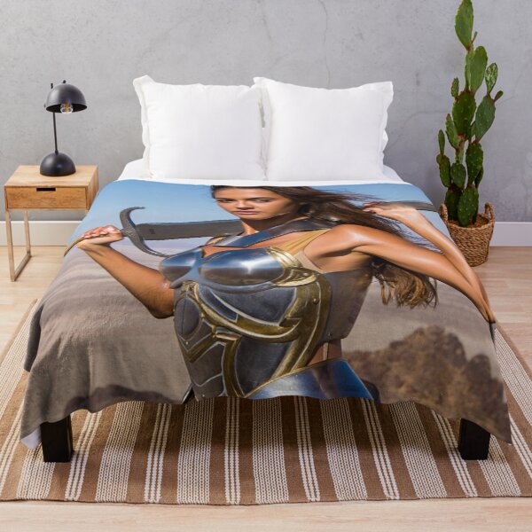 Item preview, Medieval Fantasy Swords woman warrior classic elegant fantasy illustration art designed and sold by Vintage Designs +.