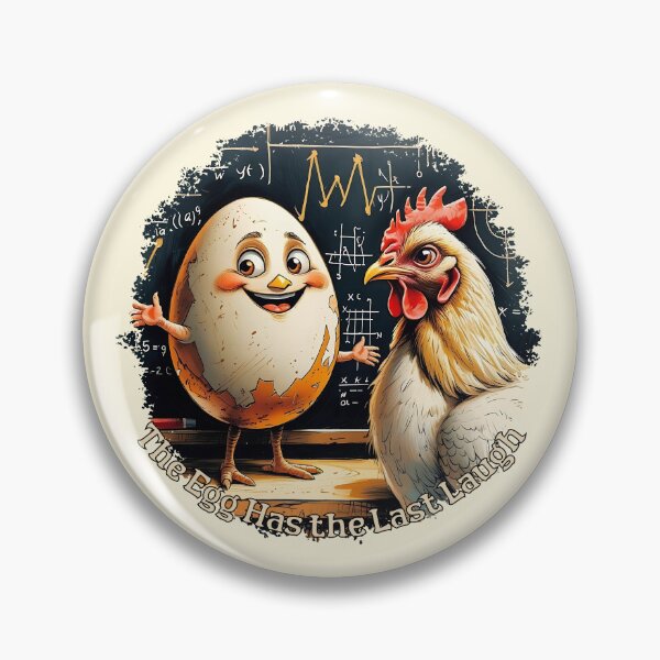 Item preview, The Egg Has the Last Laugh designed and sold by TestudoDesign.