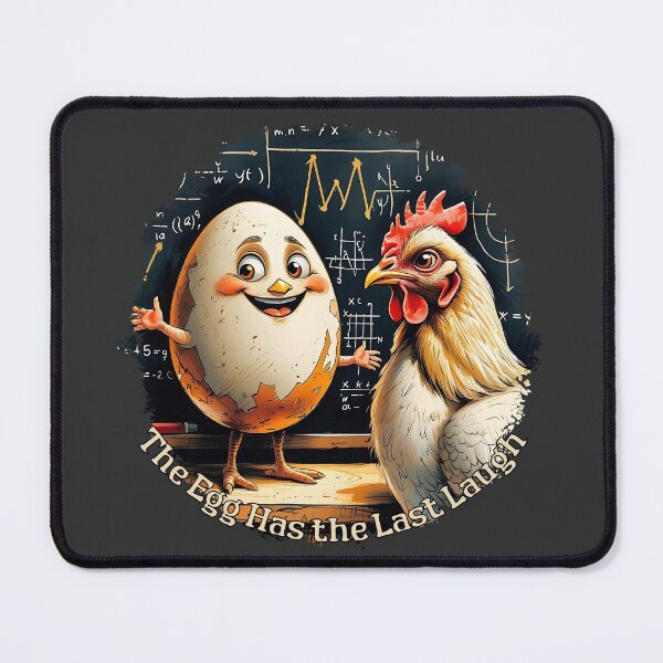 Item preview, The Egg Has the Last Laugh designed and sold by TestudoDesign.