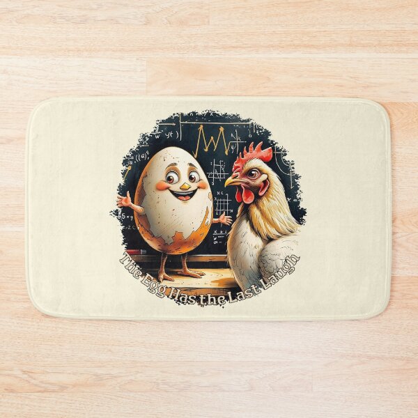 Item preview, The Egg Has the Last Laugh designed and sold by TestudoDesign.