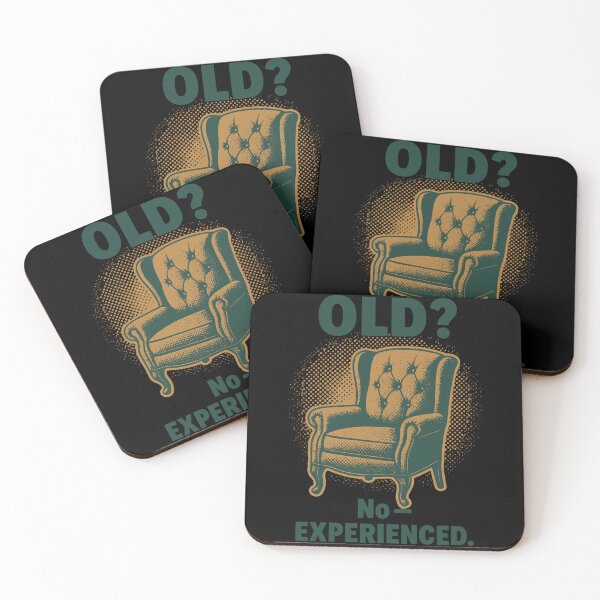 Item preview, Old? No Experienced Antique Lover designed and sold by LuminOrb.