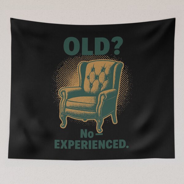 Item preview, Old? No Experienced Antique Lover designed and sold by LuminOrb.