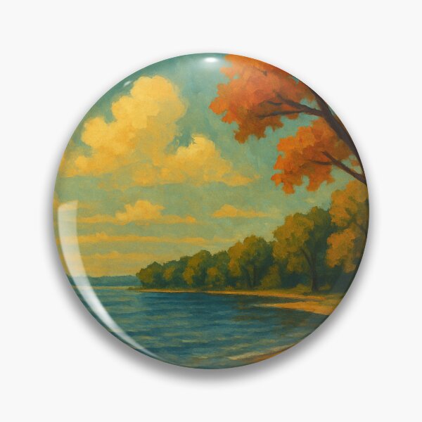 Item preview, Lake Kegonsa State Park Autumn Shoreline designed and sold by Aryabek.
