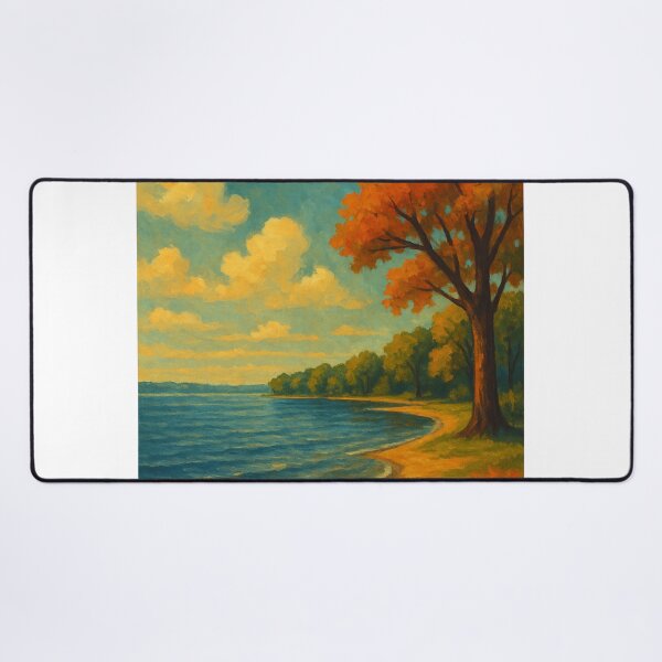 Item preview, Lake Kegonsa State Park Autumn Shoreline designed and sold by Aryabek.