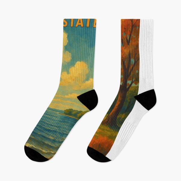 Item preview, Lake Kegonsa State Park Autumn Shoreline designed and sold by Aryabek.