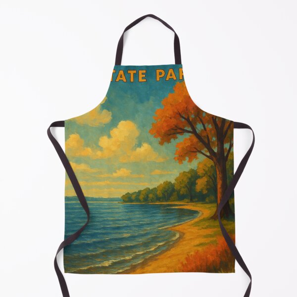 Item preview, Lake Kegonsa State Park Autumn Shoreline designed and sold by Aryabek.