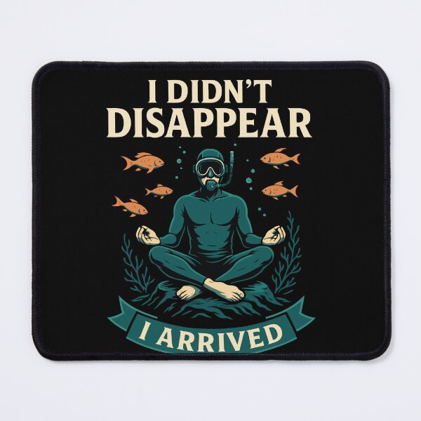 Item preview, Taucher Ozean I Didn't Disappear designed and sold by LuminOrb.