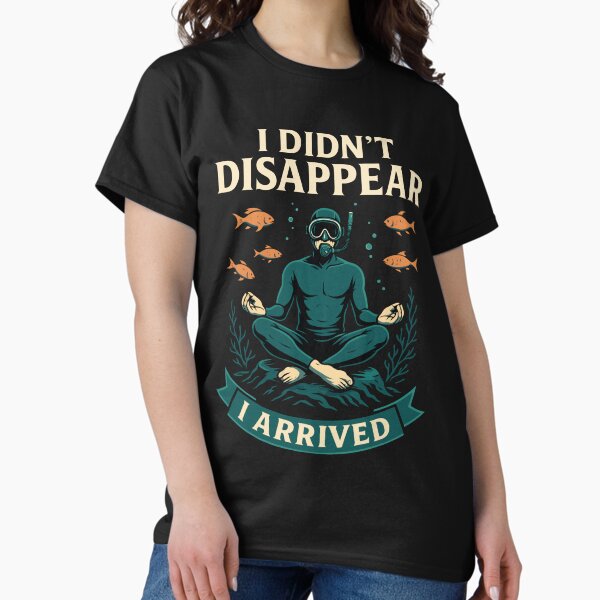 Artikel-Vorschau von Taucher Ozean I Didn't Disappear, designt und verkauft von LuminOrb.