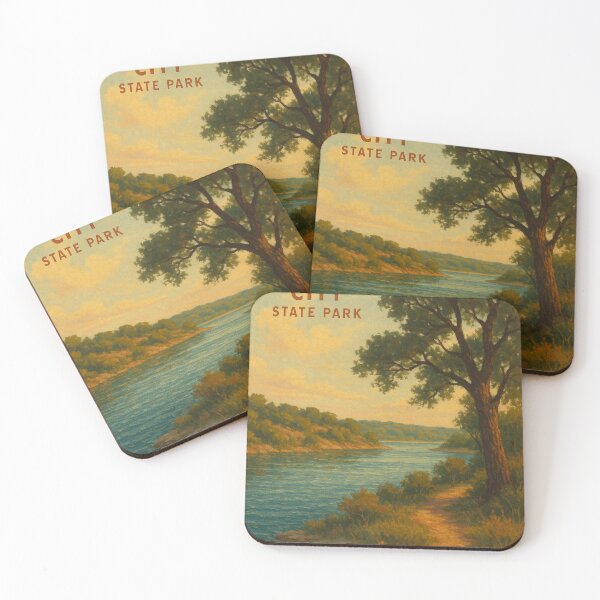 Item preview, Lake Colorado City State Park Riverbank Trail designed and sold by Aryabek.