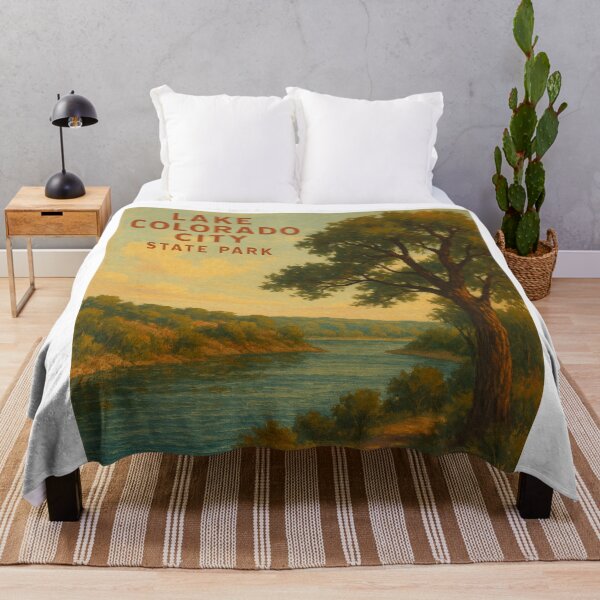 Item preview, Lake Colorado City State Park Riverbank Trail designed and sold by Aryabek.