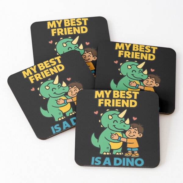 Item preview, My Best Friend Is A Dino Dinosaur Fan T-rex designed and sold by LuminOrb.