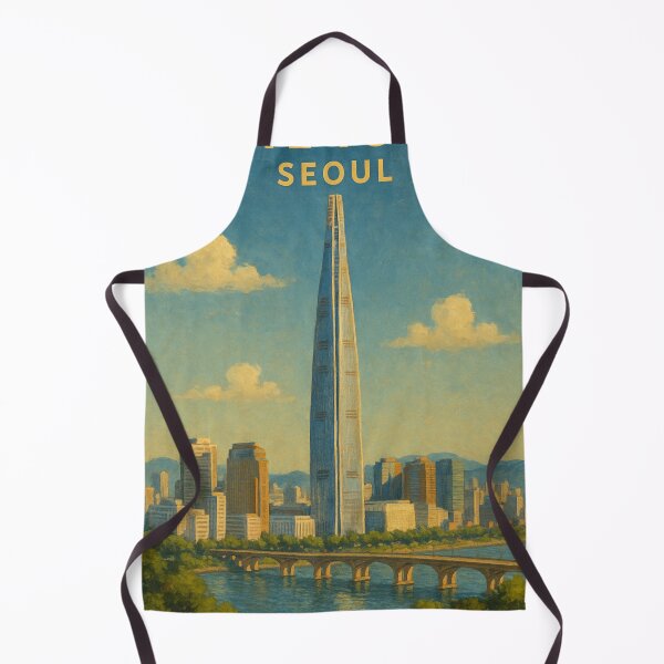 Item preview, Lotte World Tower Seoul Han River View designed and sold by Aryabek.