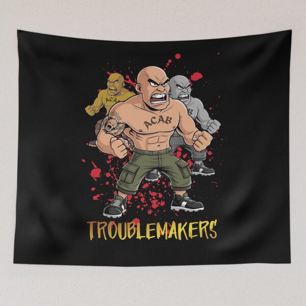 Item preview, Troublemakers - Football Fanatics designed and sold by Domel Dirty Draft.