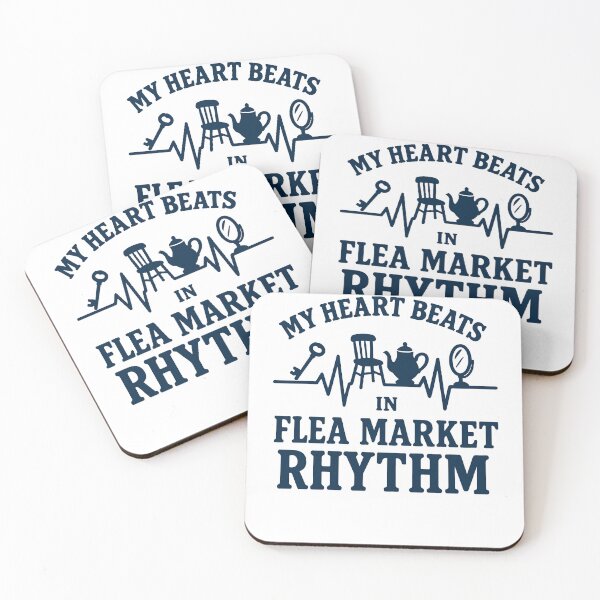 Item preview, Antique Collector Heartbeat Flea Market Rhythm designed and sold by LuminOrb.