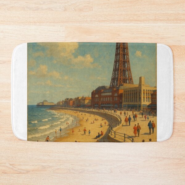 Item preview, Blackpool Tower and Beachfront Promenade designed and sold by Aryabek.