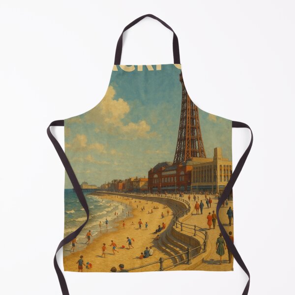 Item preview, Blackpool Tower and Beachfront Promenade designed and sold by Aryabek.
